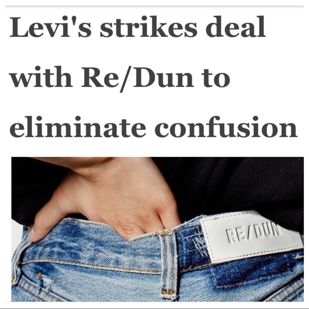 Re/Dun Straight Skinny Levi’s - Picture 7 of 7